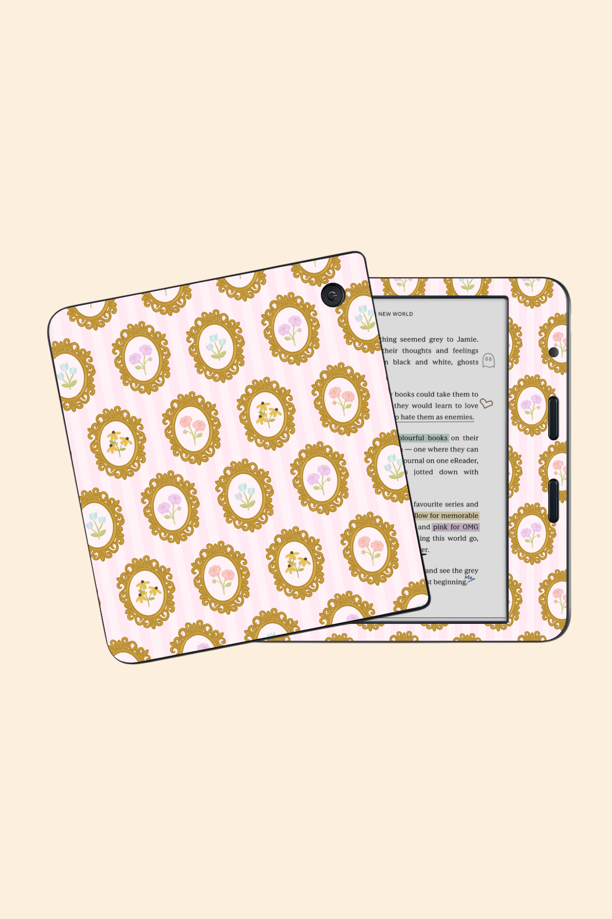 Floral Frames - Kindle/Kobo Skin