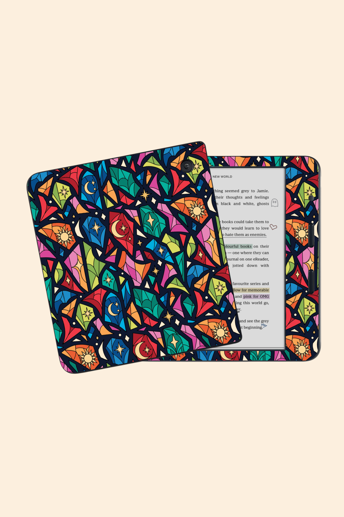 Stained Courts - Kindle/Kobo Skin