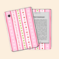 Strawberry Pink - Kindle/Kobo Skin