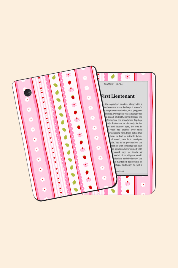 Strawberry Pink - Kindle/Kobo Skin