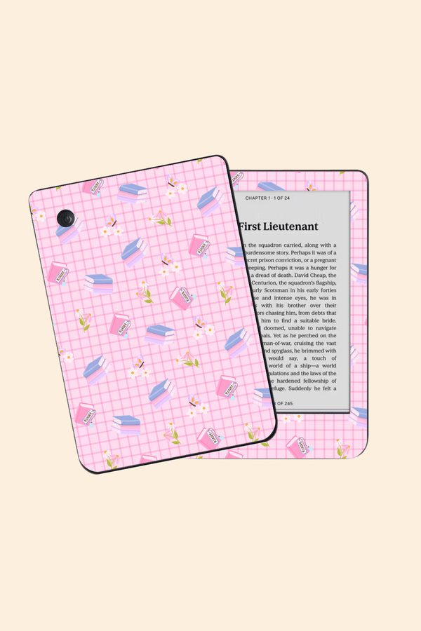 Bookish Floral - Kindle/Kobo Skin