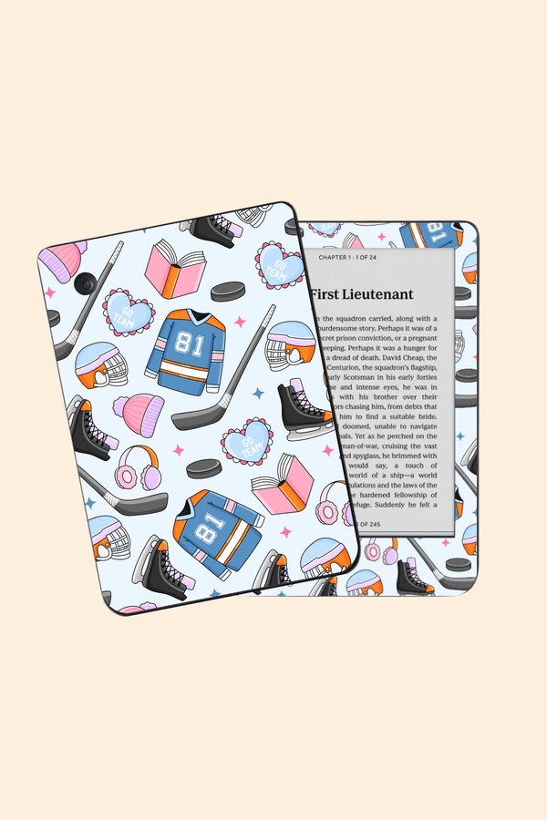 Hockey Romance Icons - Kindle/Kobo Skin