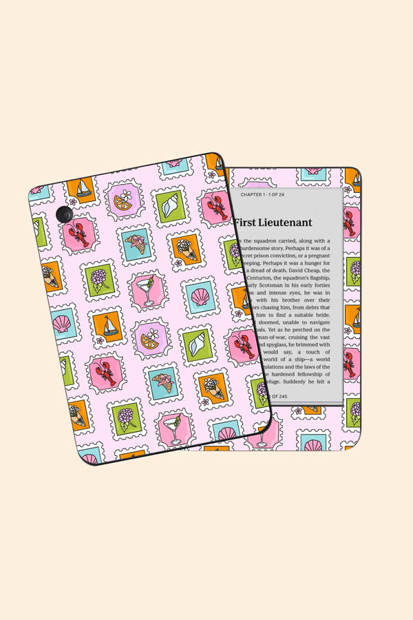 Summer Stamps - Kindle/Kobo Skin
