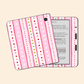 Strawberry Pink - Kindle/Kobo Skin
