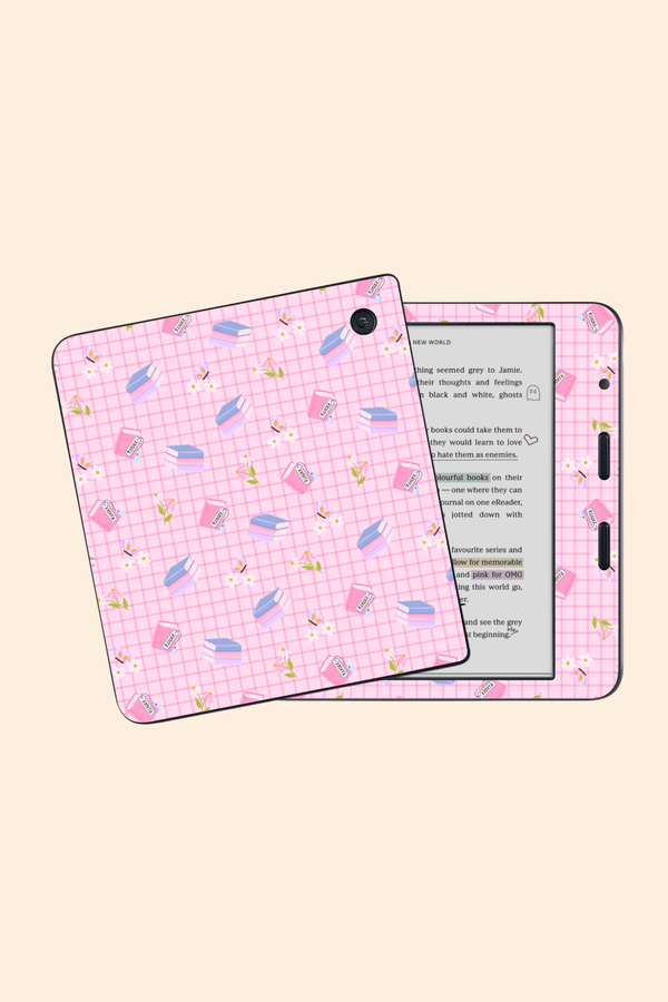 Bookish Floral - Kindle/Kobo Skin