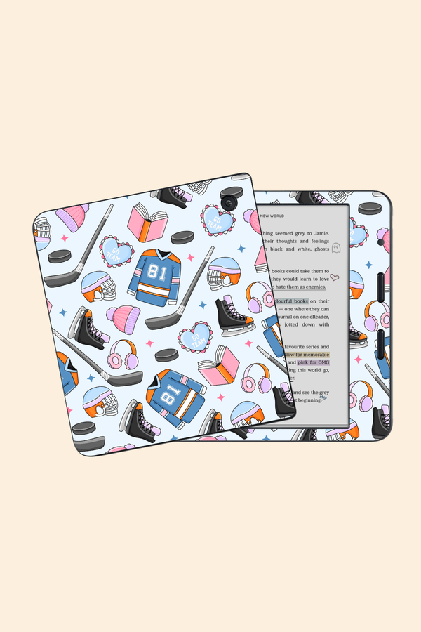 Hockey Romance Icons - Kindle/Kobo Skin