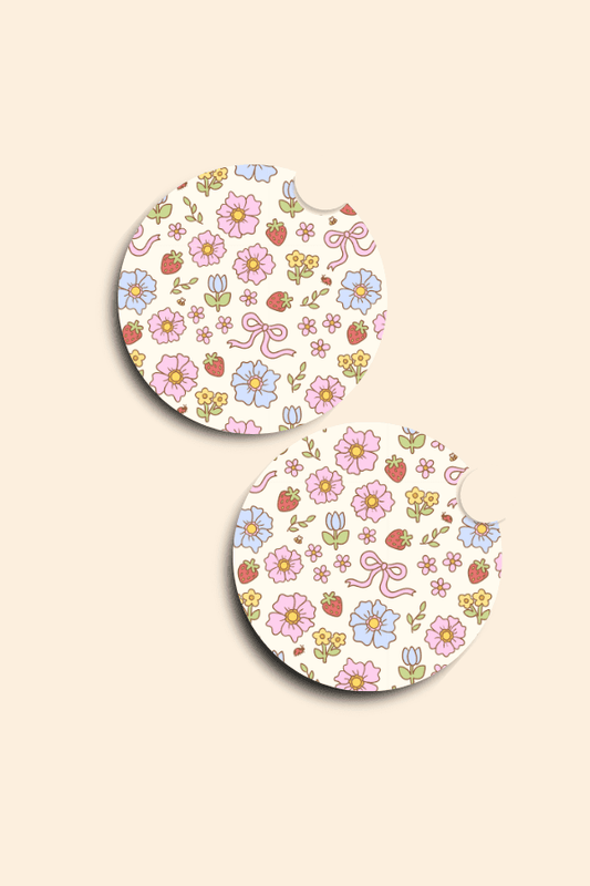 Cottage Bloom Coasters - 2 Pack