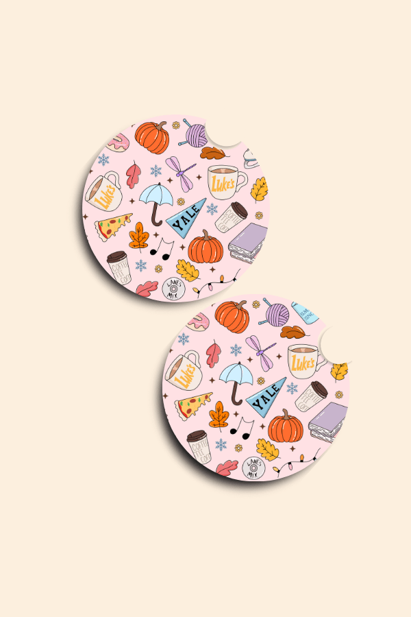 Gilmore Girls Car Coasters - 2 Pack