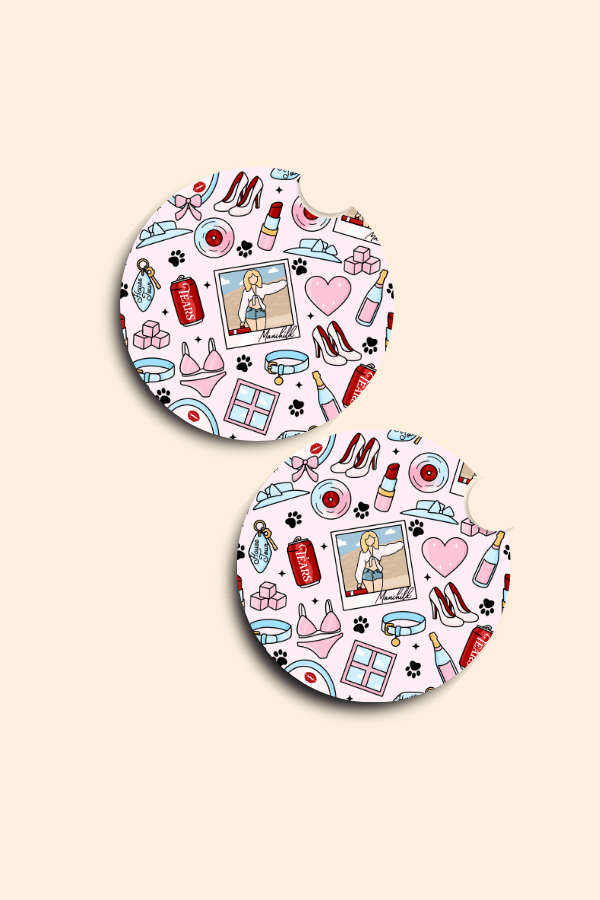 SC Man's Best Friend Car Coasters - 2 Pack